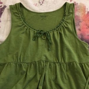 Green Cottagecore Dress